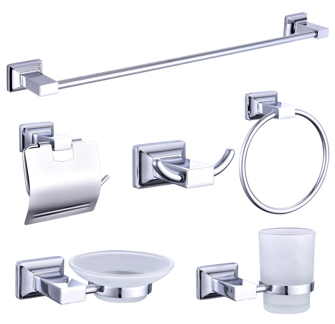 Bathroom Accessories 6PCS Shower Hardware Pendant Decor Set