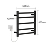 Black Electric Towel Warmer with High Quality