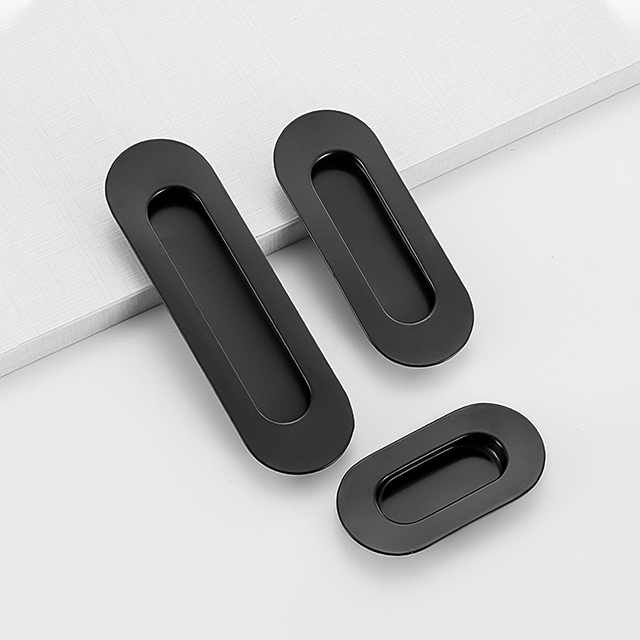 Black Stainless Steel Cabinet Drawer Handle