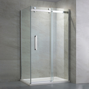 Customized Aluminum Frame Sliding Door Shower Enclosures