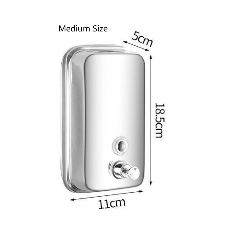 Stainless Steel Bathroom Soap Dispenser Manufacturer